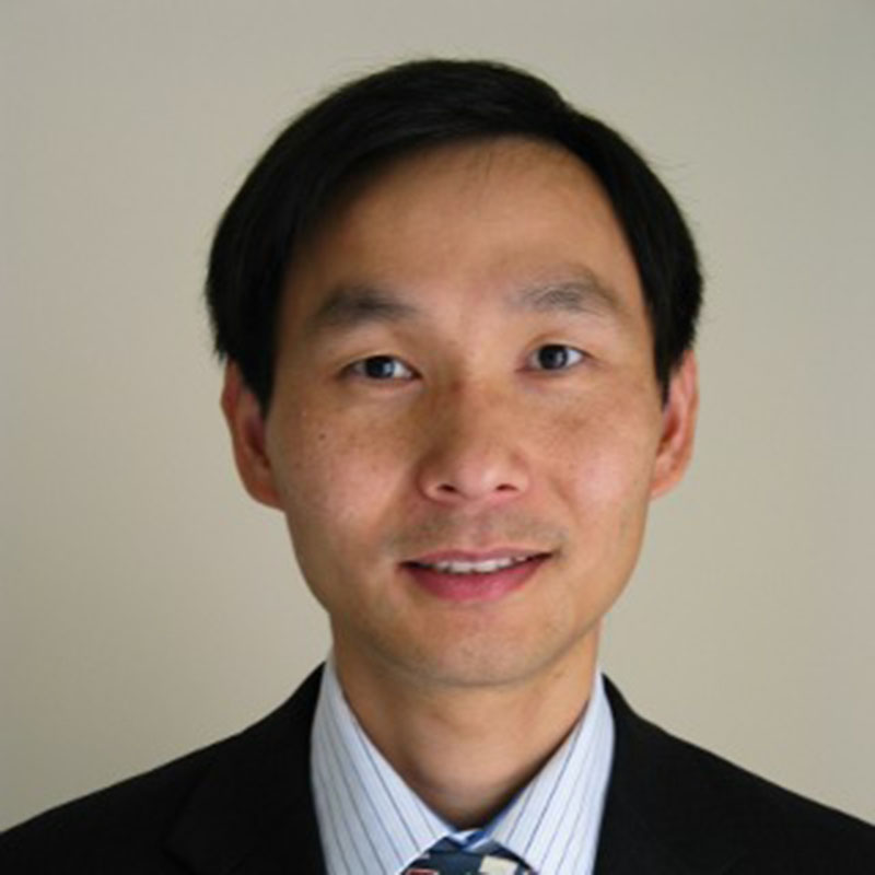 headshot of professor Wang